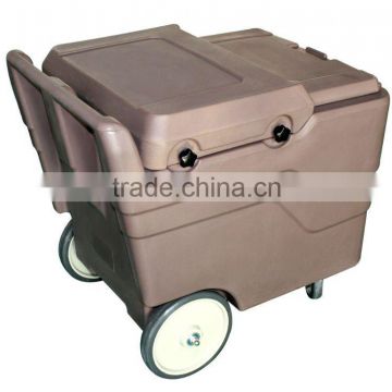 110L Insulated ice caddy of SCC with wheels