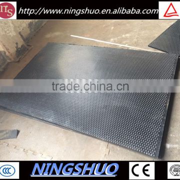 Factory price heavy duty stall rubber flooring, cattle ranch rubber matting
