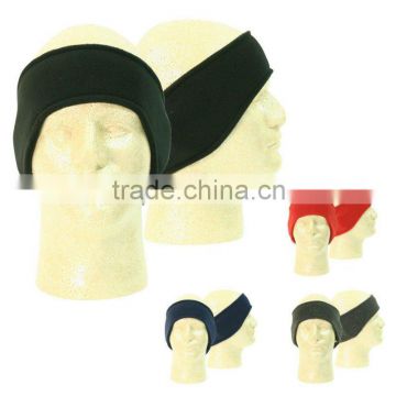 High Quality fashionable red Polar Fleece headband With Customer Logo