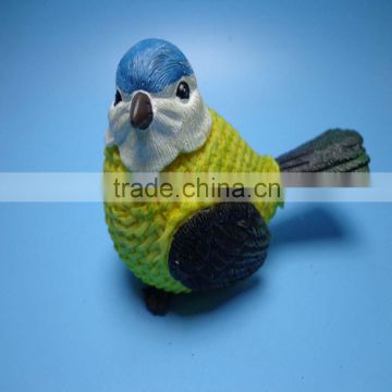 Resin canary statue and animal statue for garden decoration