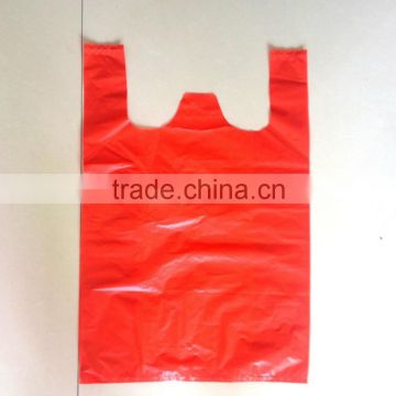 red kitchen waste t-shirt bags garbage trash liners