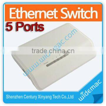 IEEE 802.3 10Base-T and IEEE 802.3u 5 Ports 10/100M Desktop Network Ethernet Switch With Plastic Case/ OEM 5 Port Switch