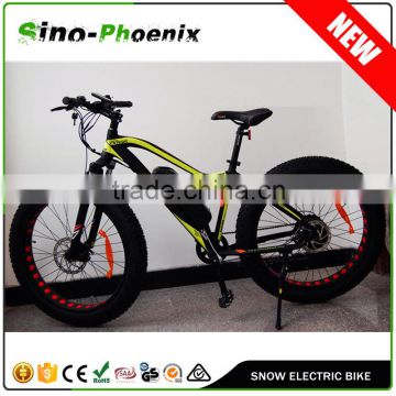 2016 26" Lithium Battery Power electric bike snow electric fat bike 36v 500w ( PN- TDE33Z )
