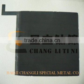 Lead oxide coating titanium anode