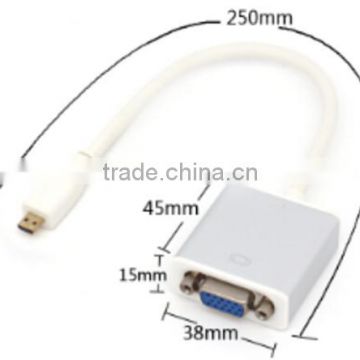 HDMID male to VGA Female adapter top quality