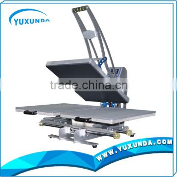 Yuxunda manual two station t shirt printing machine garment printing