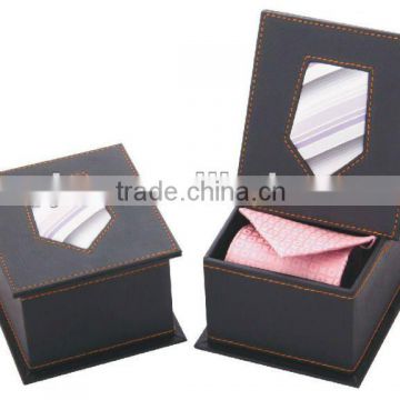 Leather Tie Box set