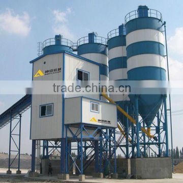 High efficiency low power consumption HZS series concrete mixing station