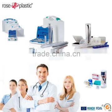 Plastic medical packaging tubes boxes for dental forming device