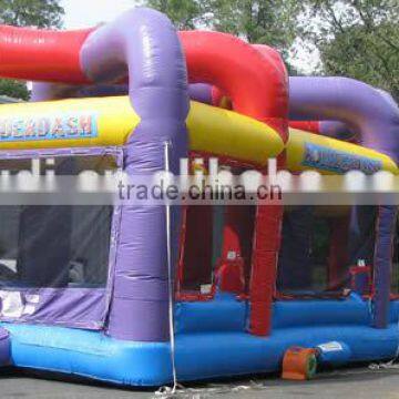 Boulder Dash,Popular Commercial Inflatable Obstatle Courses For Sale
