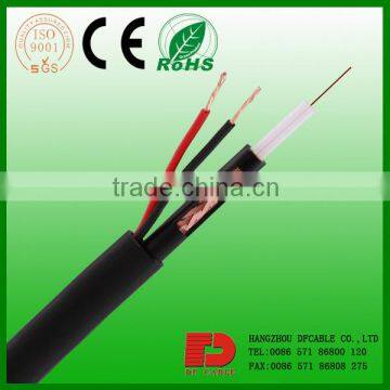 RG59-Power Cable CCS TRI- Shield PE Solid Cable Specification Coaxial Cable Manufaturer UL