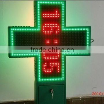 Hot Sale!led pharmacy cross display