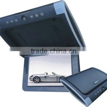 11 inch Car Roof Mount Flip Down Monitor with TV, AV, USB, SD, IR Transmitter Function