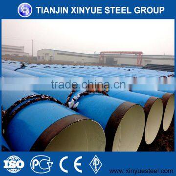 3PE coating spiral steel pipes for water gas oils