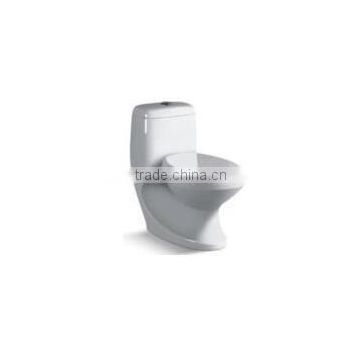 Hot sales Ceramic toilet 7005, ceramic human toilet, Wall Mounted Toilet