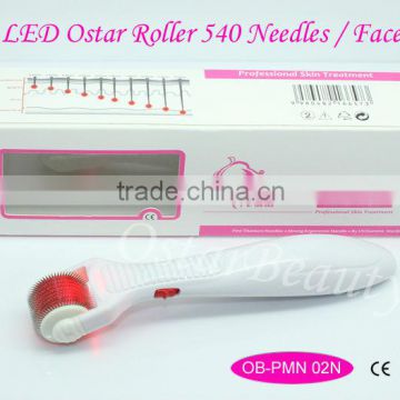 LED Derma Skin Roller 540 Needles Ostar Roller