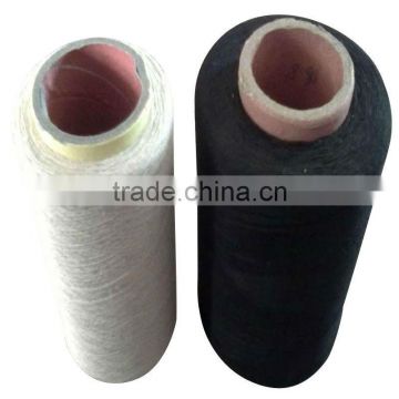 recycled polyester raw color cotton yarn