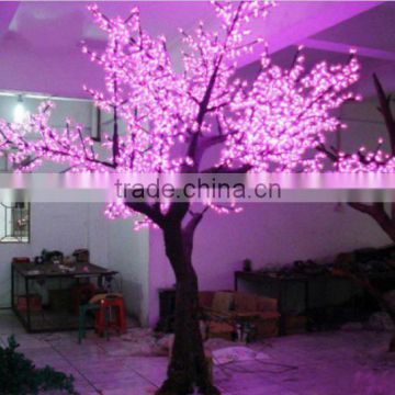 SJ218004 Outdoor Artificial LED Cherry Blossom Tree Light, Big blossom cherry tree
