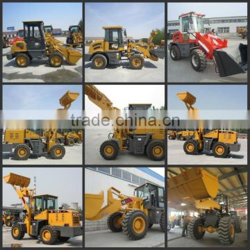 wheel loader with CE and quick hitch ,joystick