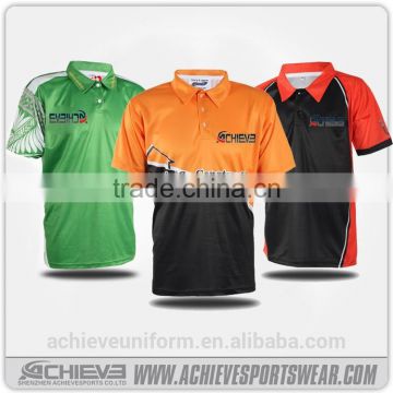 2017 newest color combination sports polo shirts size xxxxl