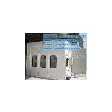 High Efficiency Motorbike / Motorcycle Assembly Line Production System spray Paint booth