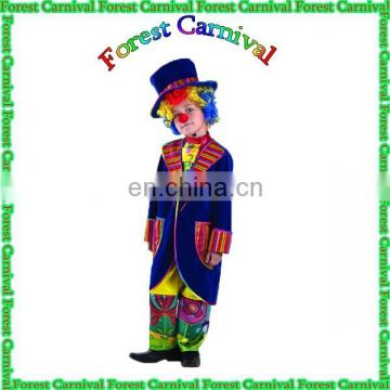927 Fanny Clown Costume With Hat For Kids