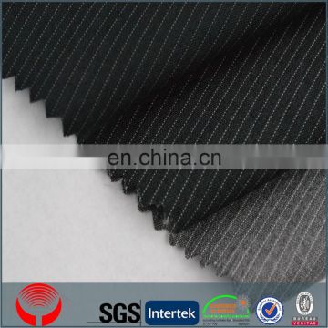 T/R pin stripe mesh fabric for man suiting