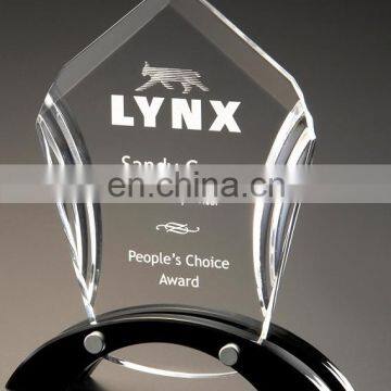 Unique and customized acrylic awards trophy