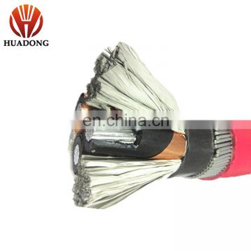 Lowest price cable CV 4x10mm2 XLPE insulation PVC ST2 sheath power cable price