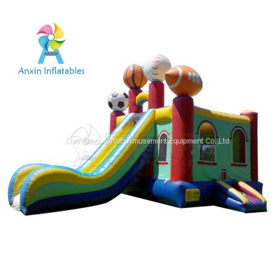 AX-IC-21004 Inflatable castle with slide for kids