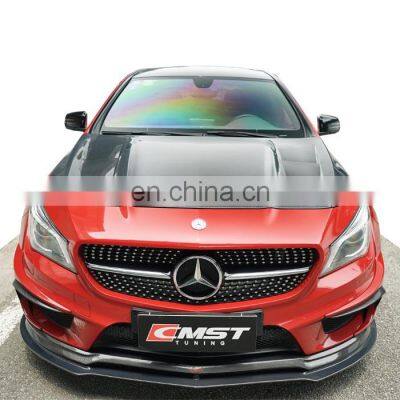 widebody kit for Mercedes Benz CLA200 W117 front spoiler rear diffuser and wide flare for Mercedes Benz cla class w117