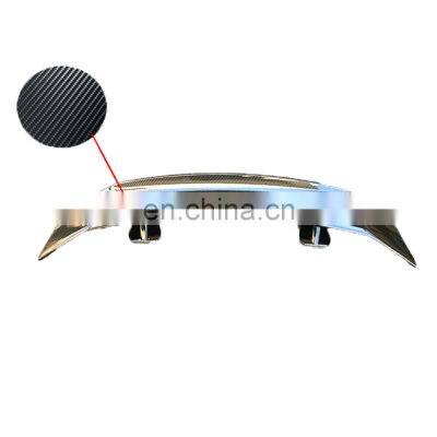 Honghang Auto Parts Universal Rear Spoiler Wing, ABS Material Carbon Fiber Universal Rear Wing Spoiler Type B For All Cars