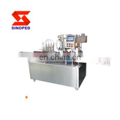 5000ml automatic horizontal pneumatic liquid paste filling machine