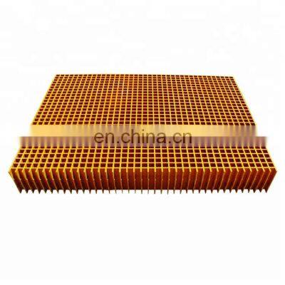 Tree Fiberglass Reinforced Plastic FRP Grating For Drain Cover, GRP Swimming Pool & Deck Overflow Floor Panel Factory Price