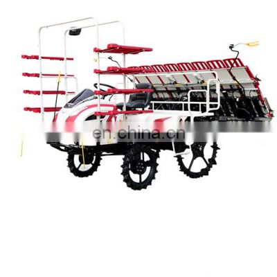 high quality transplanter YR 80D High speed riding rice transplanter 8 rows for sale