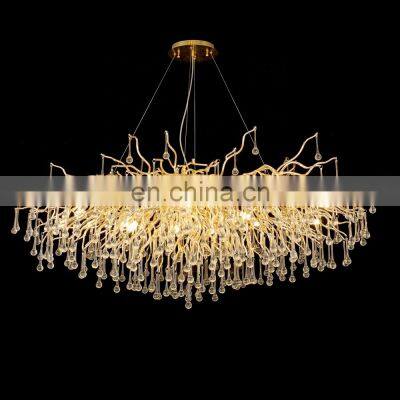 Luxury Chandelier Villa Restaurant Decoration Chandelier Modern For Living Room