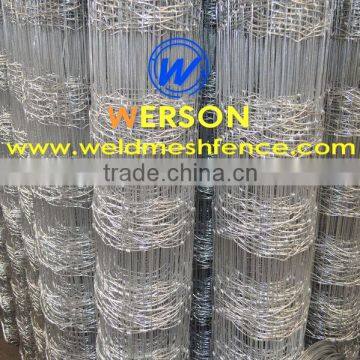 hot dipped galvanized Farm and Ranch fence| werson fence