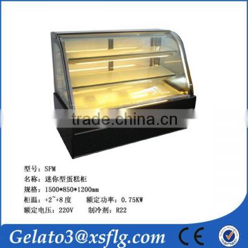 Cheap OE commercial cake display counter