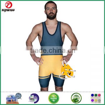 Exclusive Compression Gear fabric custom high quality wrestling singlet