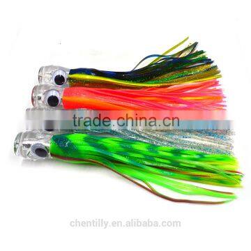 factory direct sell acrylic head with pvc skirtTrolling Lures Big Game Lures Fishing Tackle