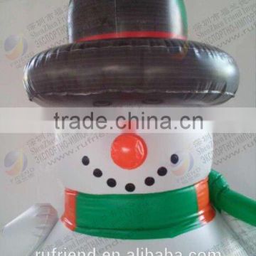 2014 high-quality mini inflatable snowman Christmas decoration