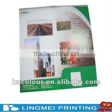 Colorful Pamphlet Printing Service With Saddle Stitching