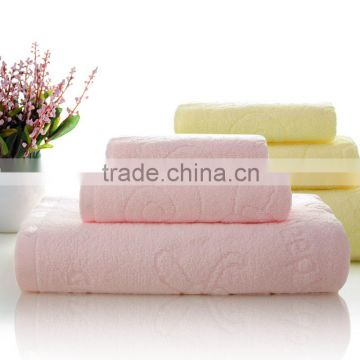 made in china promotional economy custom terry bath towel set