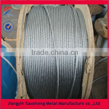 ungalvanized binding steel wire rope stock free sample