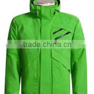 green warm skiing jacket wholesale clothing