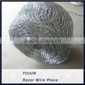 Ninja Flat Wrap razor barbed wire/heavy galvanized concertina barbed wire