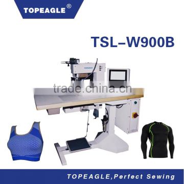 TOPEAGLE TSL-W900B Sew Free Film Joining Machine For Brassierer