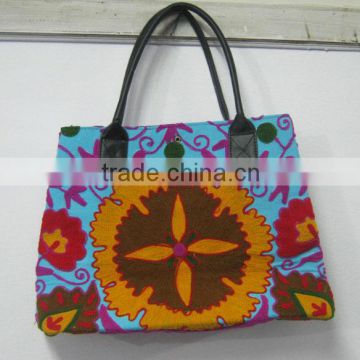 Girls Suzani Bag Ethnic Embroidery Suzani Women Beach Bag