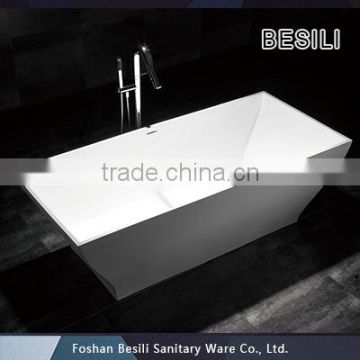 Aluminum composite solid surface stone bath tub