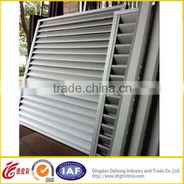 Factory Direct Sale Customized Aluminum Extruded Fixed and openable shutter
